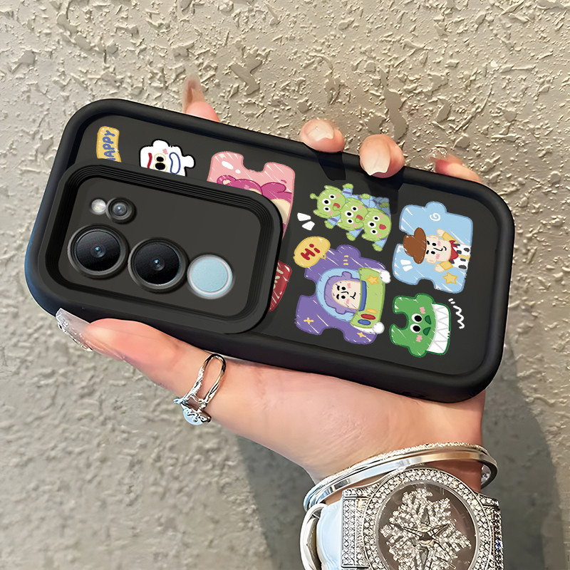 MESIN HPเคสโทรศัพท์สําหรับVIVO V29 V29E 5G VIVO V29 Pro 5G S17 5G S17 Pro 5G S17T 5Gกรณีของเล่นหมีSo