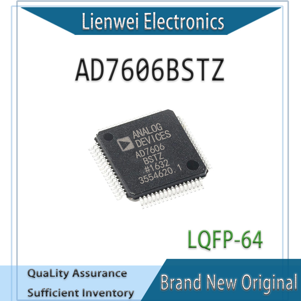 ของแท้ 100% AD7606 AD7606BSTZ IC Chipset LQFP-64
