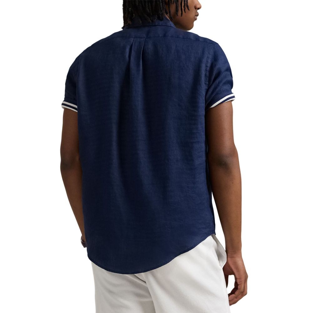 Polo Ralph Lauren เสื้อเชิ้ตผู้ชาย รุ่น MNPOWOV1N820869 สีกรมท่า - รูปที่ 2