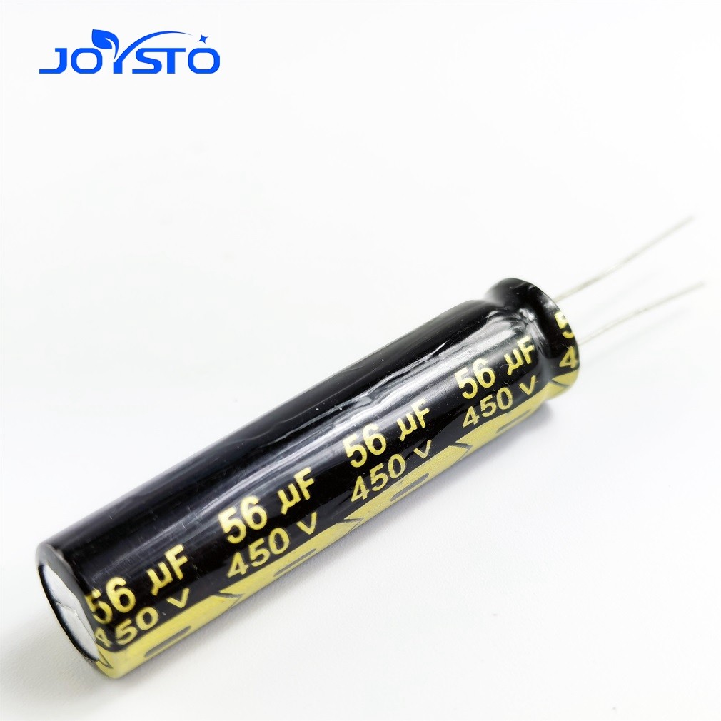 10PCS Original 450V56UF ความถี่สูง LCD แหล่งจ่ายไฟทั่วไปยาว Strip Electrolytic Capacitor 56UF 450V 1