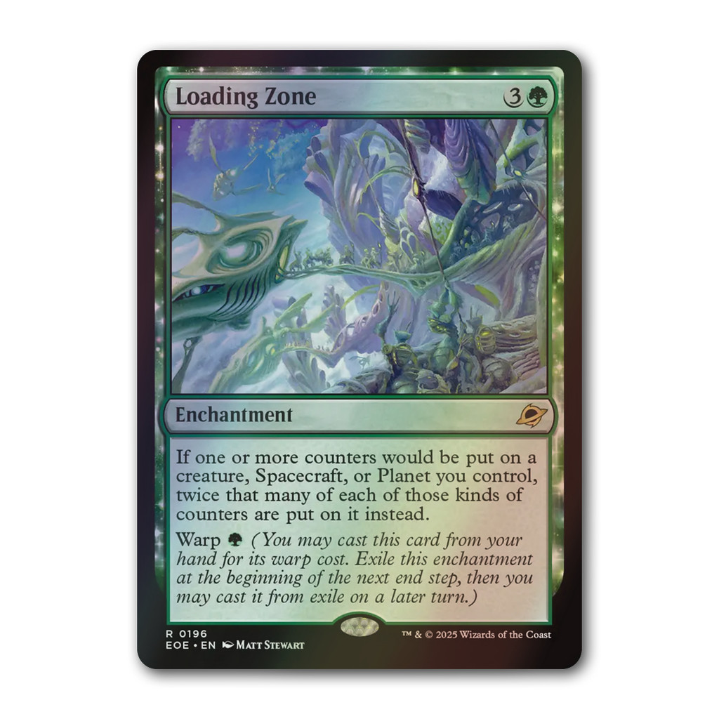[MTG] Loading Zone [EOE] [Green] [Rare] [Foil] [ENG] [2025] (Magic: The Gathering)