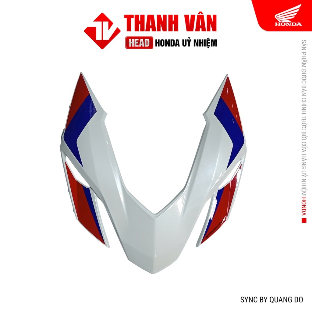 ชุดหน้ากากหน้า Nhb55P HONDA Winner X V4 2024 สีขาว