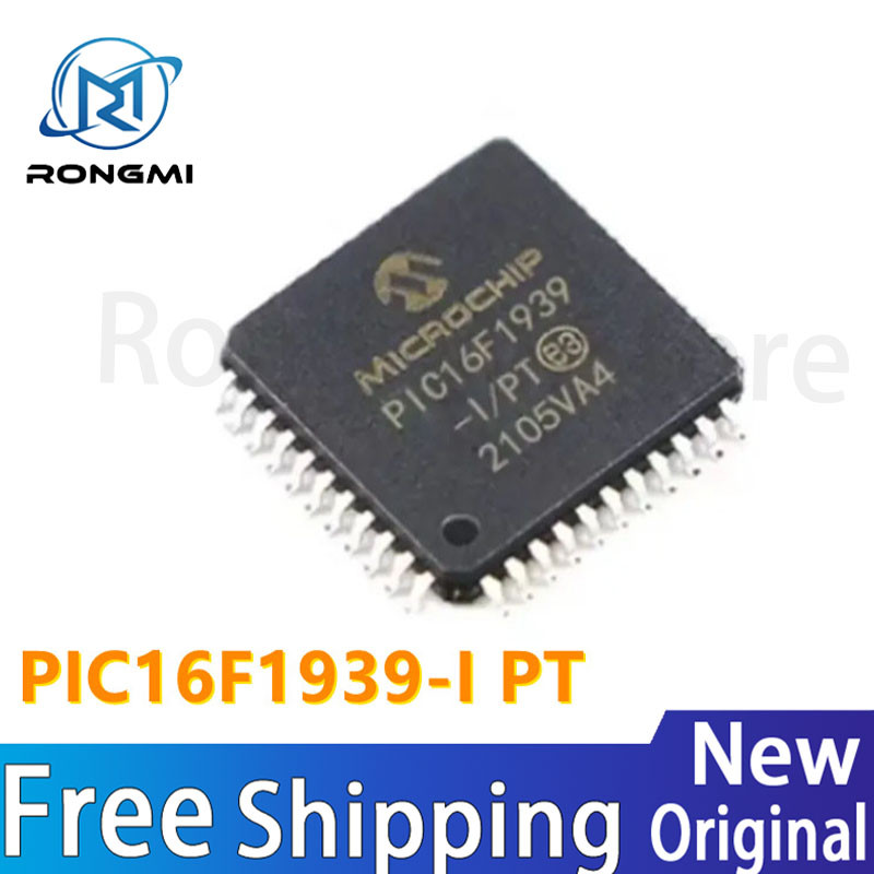 1pcs ยี่ห้อใหม่ PIC16F1939-I PT PIC16F1939 16F1939 QFP-44 PIC Microcontroller IC ชิปพร้อมสต็อกขายส่ง