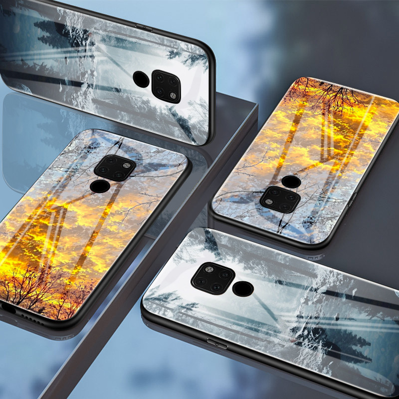 เคสสำหรับ VIVO Y72 5G Y52 5G Y75s 5G Y53s 5G Y76 5G เคสโทรศัพท์วิวสวยเปลือกแก้วกันกระแทก - รูปที่ 3