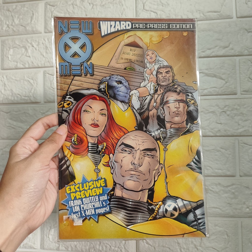 X-Men Wizard Pre-Press Edition (2001) 0