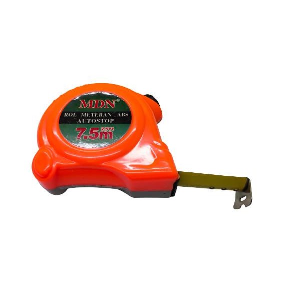 ยางเมตรอัตโนมัติหยุดเทปวัด MDN 7.5M 7.5 เมตร Pvc Auto Stop MDN 7.5 เมตร/อัตโนมัติช่างไม้เมตร WHOLESA