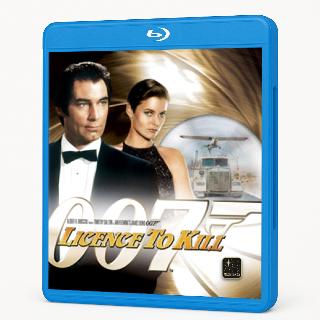 Blu-ray หนังเวอร์ชั่นไทย หนัง James Bond 007 Licence to Kill (1989) 007 รหัสสังหาร หนัง แผ่น Blu-ray