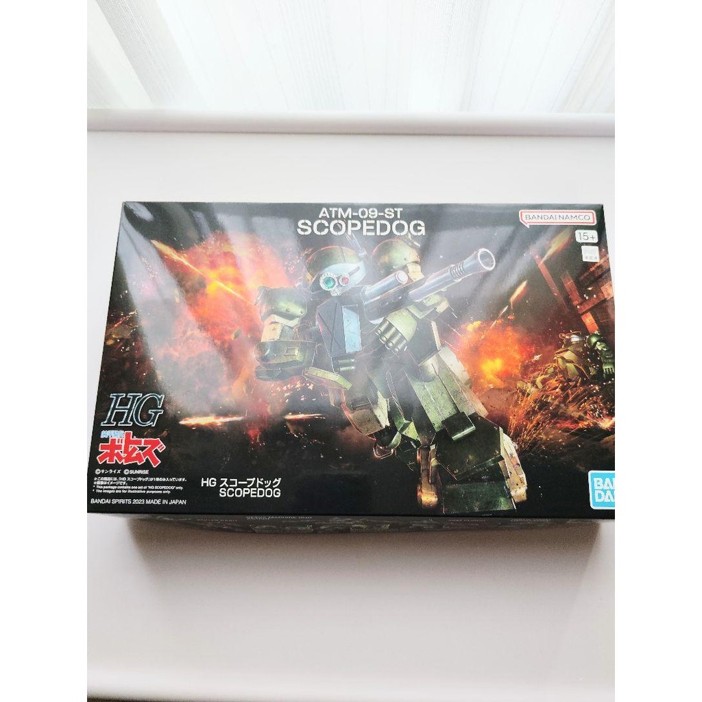 【Direct from Japan】HG ATM-09-ST SCOPEDOG VOTOMS Scopedog ใหม่และยังไม่ได้เปิด【Japan Exclusive】