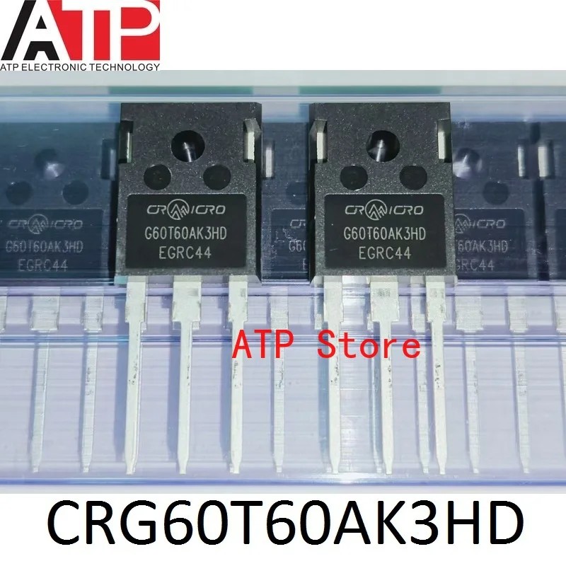 10 ชิ้น/ล็อต 100% ใหม่ Original CRG60T60AK3HD G60T60AK3HD TO-247 G60T60 60T60 ทรานซิสเตอร์ IGBT 600V