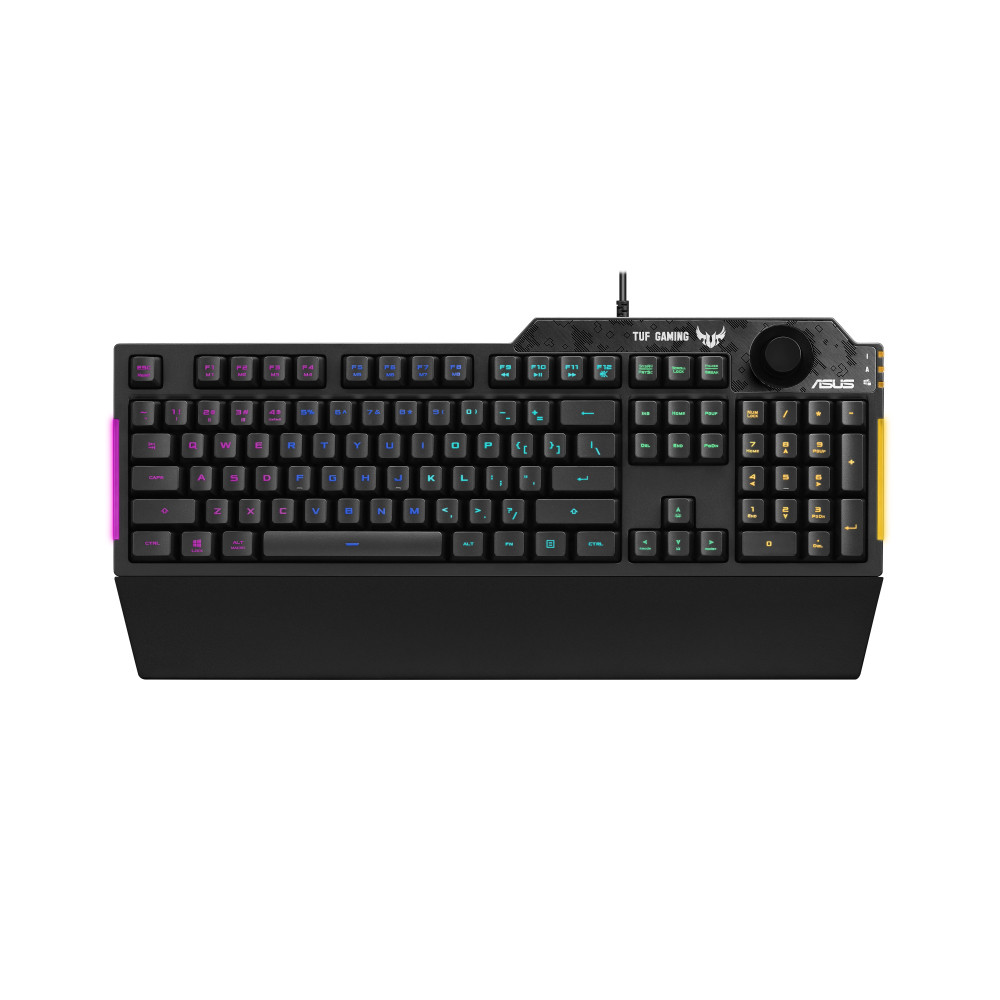 KEYBOARD (คีย์บอร์ด) ASUS TUF GAMING K1 RGB (TUF GAMING K1) (EN/TH) BLACK ++
