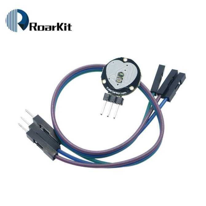 5 ชิ้น pulsesensor PULSE heart rate Sensor สําหรับ Arduino เปิดแหล่งฮาร์ดแวร์พัฒนา PULSE SENSOR