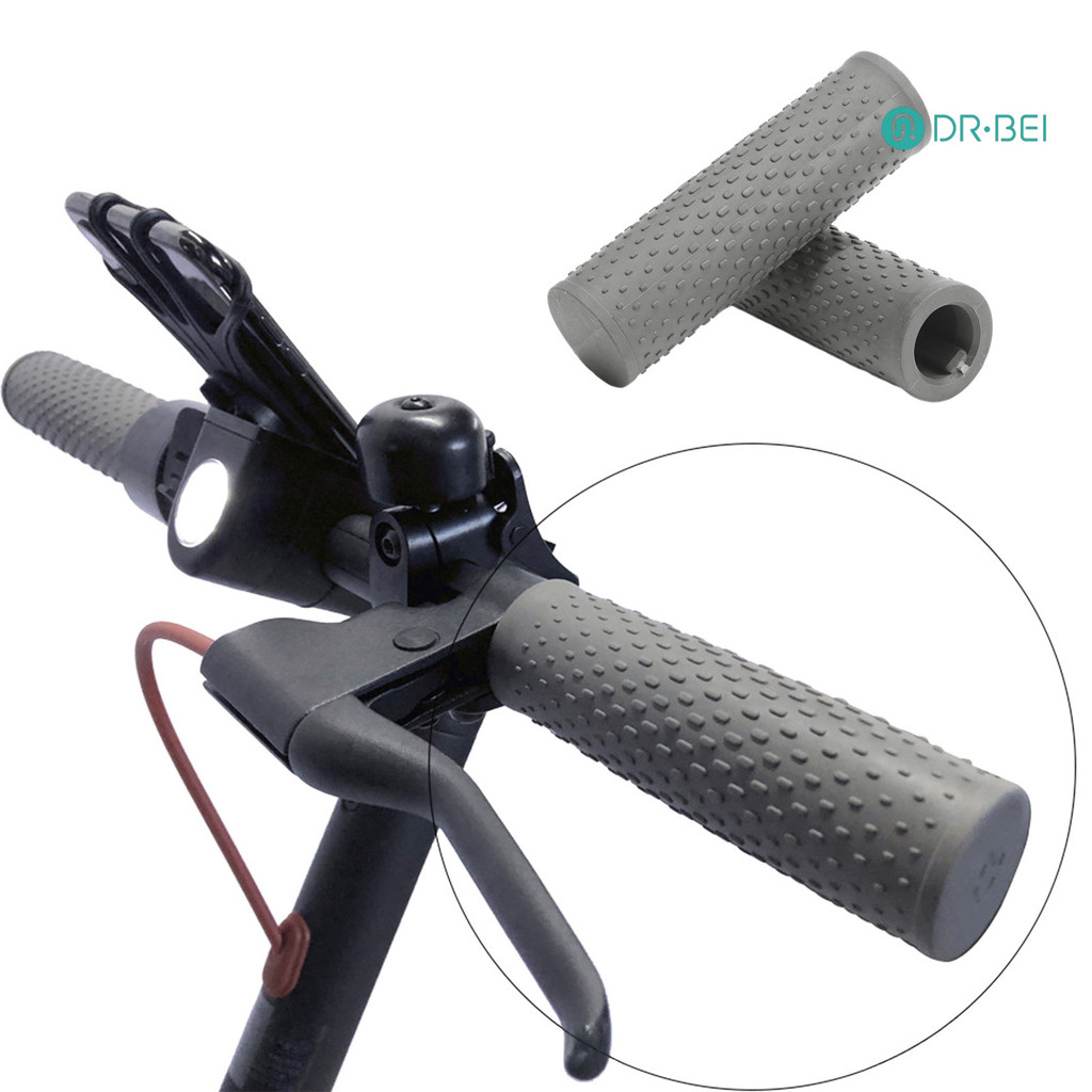 DR.BEI 2 ชิ้น ครอบบาร์จับสกู๊ตเตอร์ไฟฟ้า สำหรับ Xiaomi M365 ทนน้ำ ไม่ลื่น พร้อมปกป้องแขน