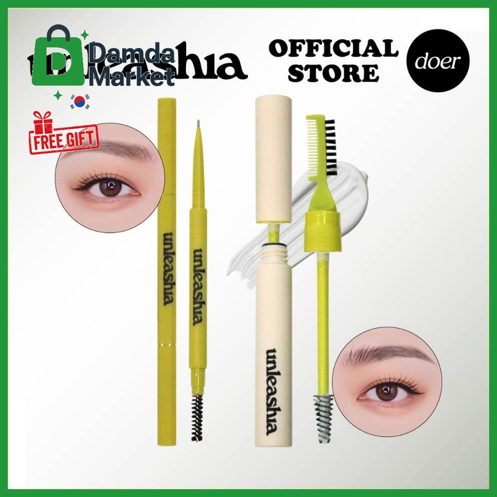 UNLEASHIA Sharper Dinning Eyebrow Pencil [0.025g] / Shaper Pomade Eyebrow Fixer [8.5g]