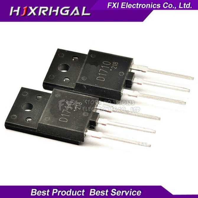 5 ชิ้น D1710 2SD1710 ทีวีสวิทช์ใหม่เดิม