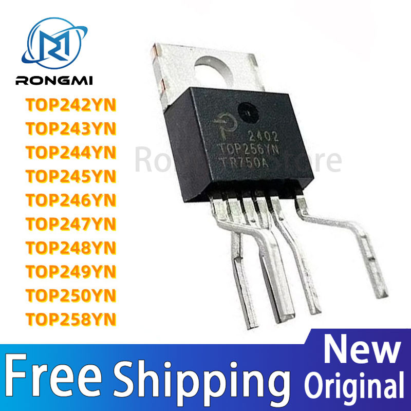 5PCS ใหม่ TOP242YN TOP243YN TOP244YN TOP245YN TOP246YN TOP247YN TOP248YN TOP249YN TOP250YN TOP258YN 