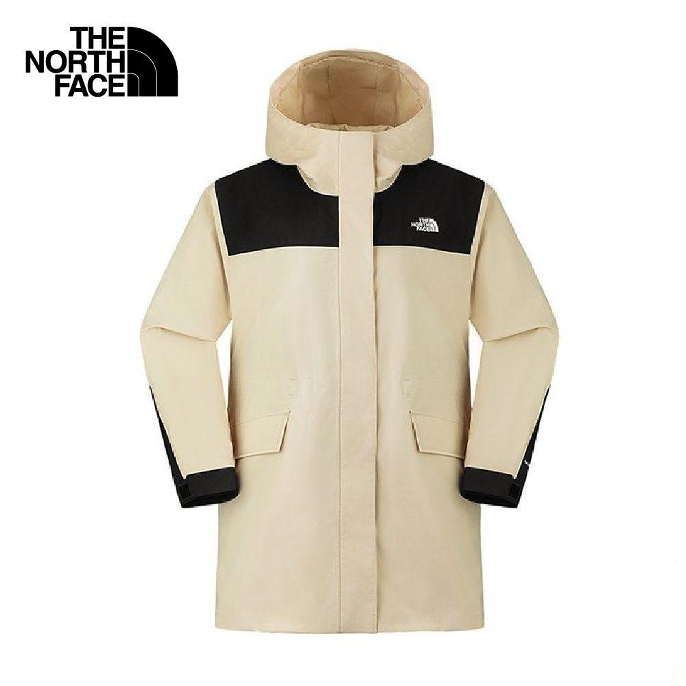 THE NORTH FACE WOMEN MTN DRYVENT OVS PARKA - (ดูตารางไซซ์ ASIA/AP) /GRAVEL/TNF BLACK แจ็กเก็ตผู้หญิง