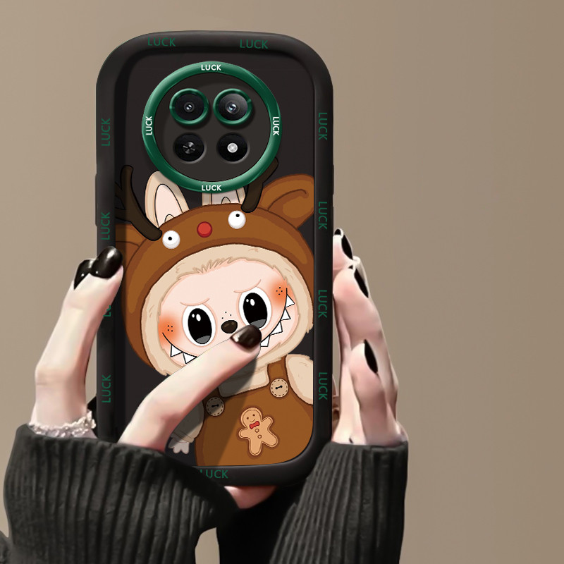 กรณีRealme 12 5G 13 5G C65 5G Narzo 70X 5G Narzo N65 5Gซิลิคอนสัตว์เล็กHS0065