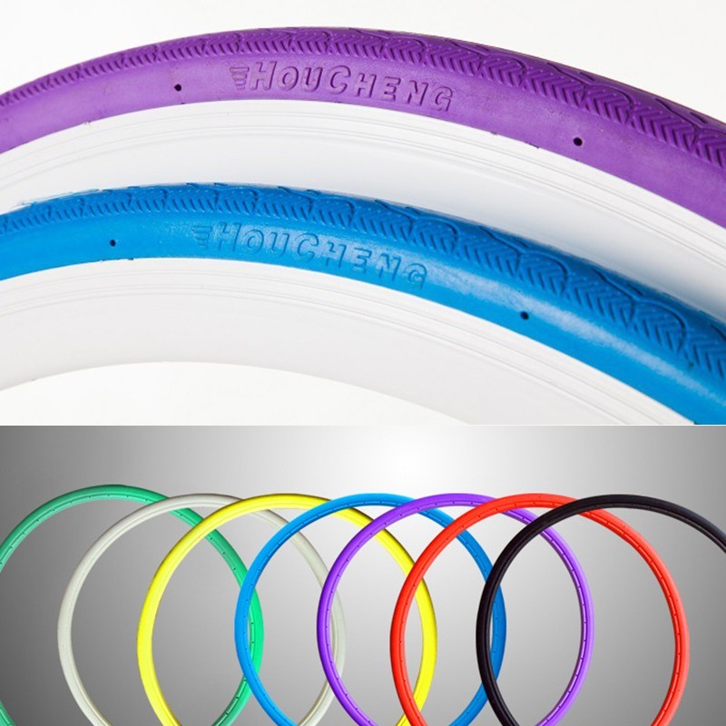 [MAIS HOT] Fix Gear Bike Bicycle Solid Tyre Tube Non-pneumatic Tyre 24*1 3/8 ทนทาน