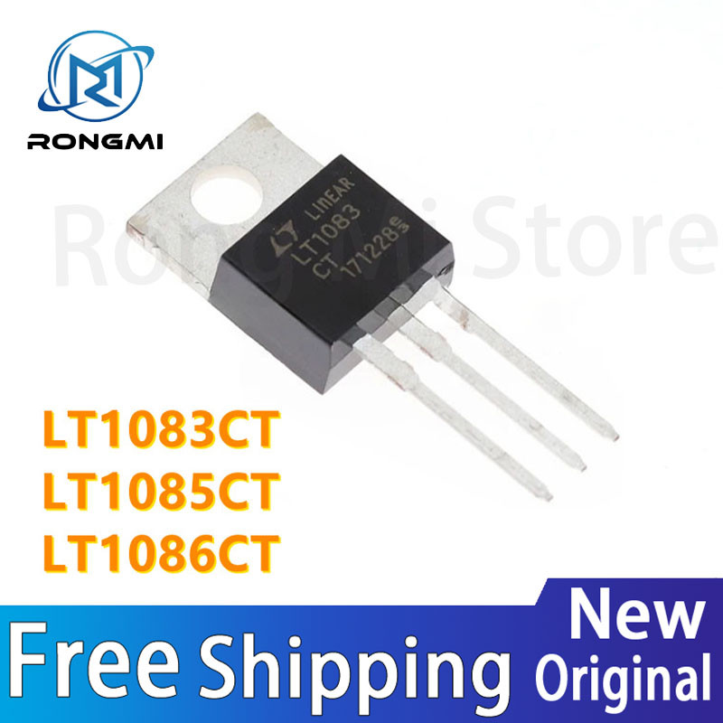 10 ชิ้น ใหม่ คุณภาพ 100% .LT1085CT .LT1085 .LT1083CT .LT1083 .LT1086CT .LT1086 TO-220 ตัวควบคุมแรงดั