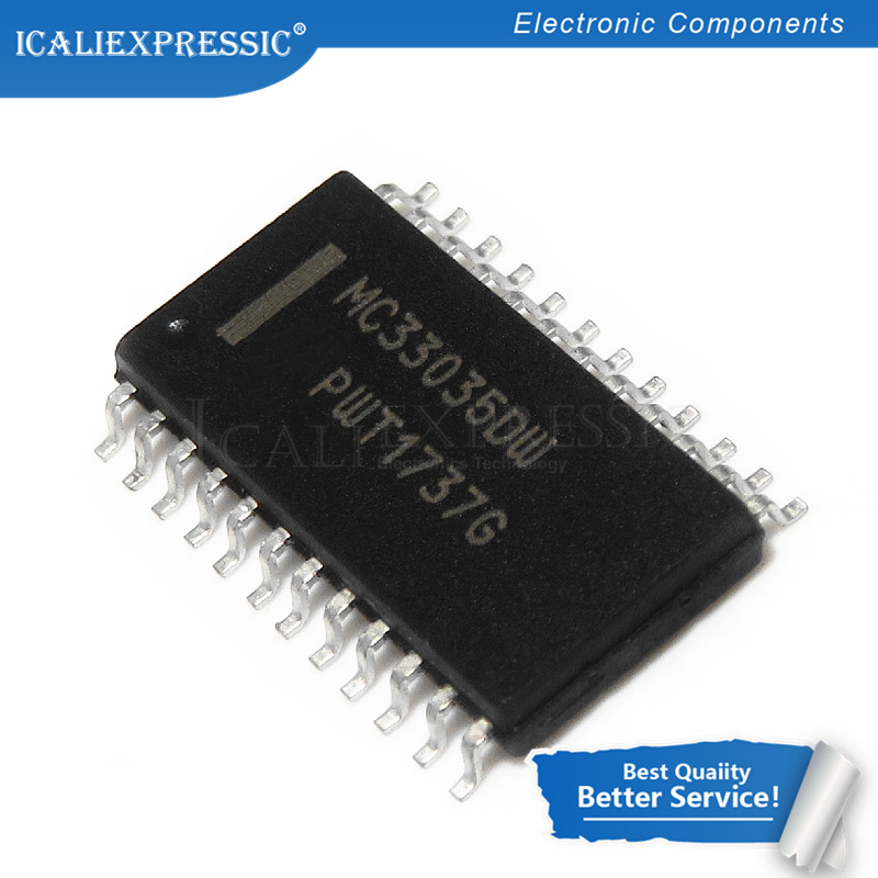 5PCS MC33035DW SOP24 MC33035 MC33035D SOP SMD 33035DW SOP-24 IC ใหม่และต้นฉบับ