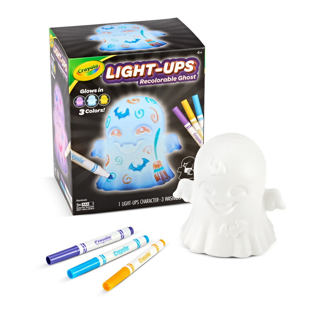 Crayola Light-Ups Ghost เครโยล่า ตุ๊กตาระบายสี ผีน้อยเรืองแสง 74-7624