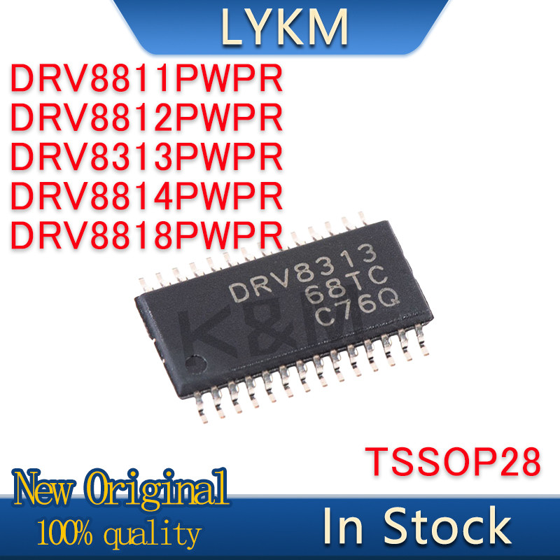 5/PCS ใหม่ DRV8313PWPR DRV8313 DRV8812PWPR DRV8812 DRV8811PWPR DRV8811 DRV8814 DRV8814 DRV8818PWPR ห