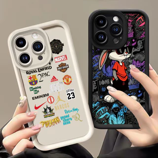 เคสสำหรับ Infinix Smart 9 Smart 9 HD Hot 50i เคสโทรศัพท์กระต่ายสามสีซิลิโคนกันกระแทก