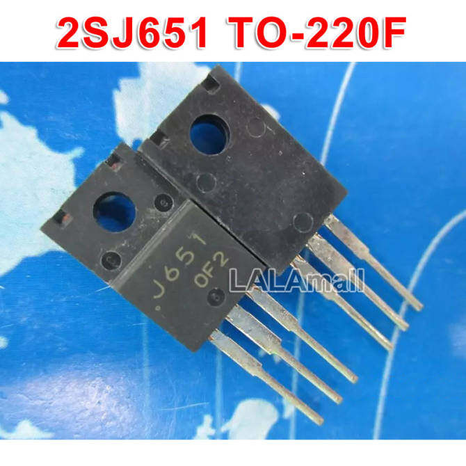 3 ชิ้น 2SJ651 TO-220F J651 TO220F ทรานซิสเตอร์ MOSFET