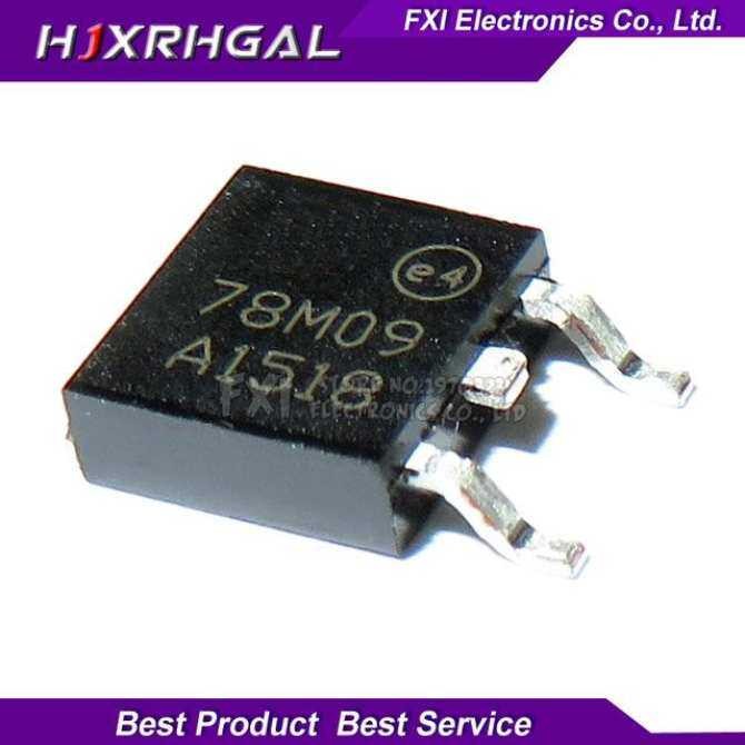 10 ชิ้น L78M09CDT 78M09 TO-252 SMD L78M09 ใหม่เดิม