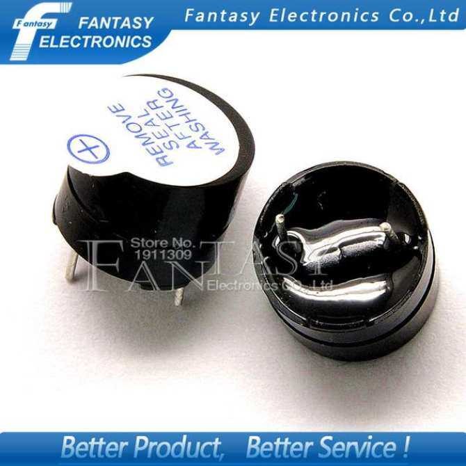10 ชิ้น Active Buzzer Alarm 5V 12*9.5 มม. Sounder ลําโพง Buzzer