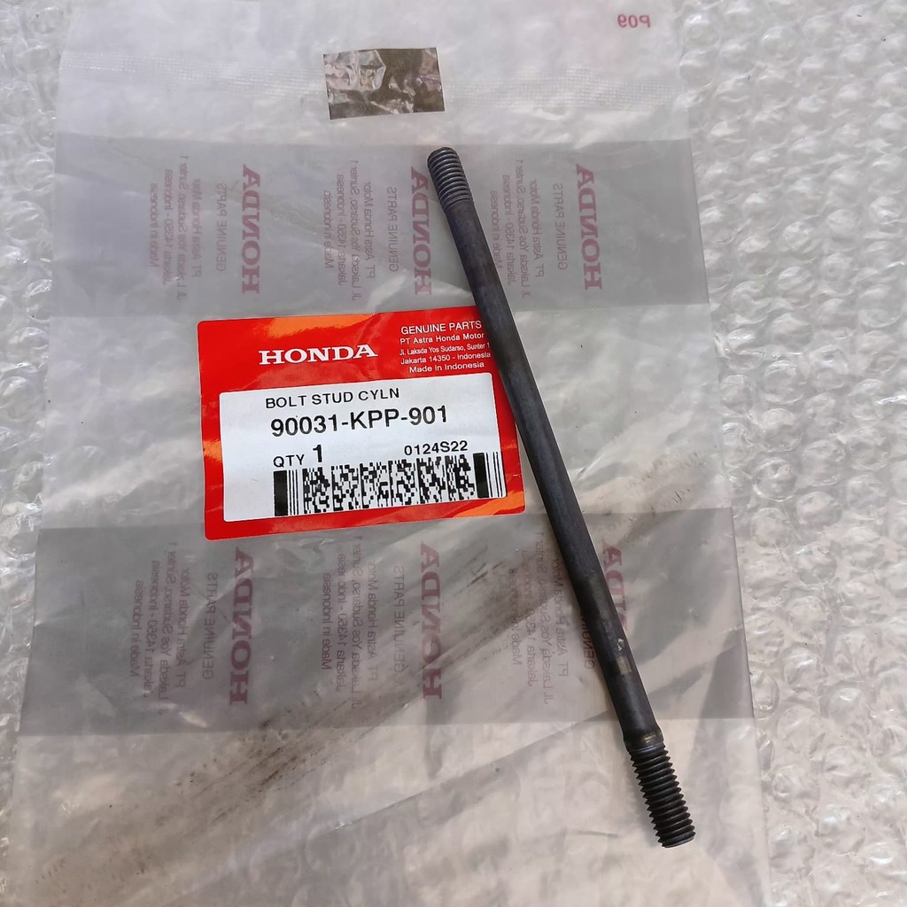 Bolt Stud Cyl Bolt เสื้อสูบ Cbr 150 AHM 90031-KPP-901 Bz0093