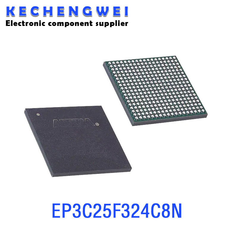 EP3C25F324C8N BGA324 วงจรรวม (ICs) ฝัง - FPGAs (อาร์เรย์ประตูที่ตั้งโปรแกรมได้ภาคสนาม)