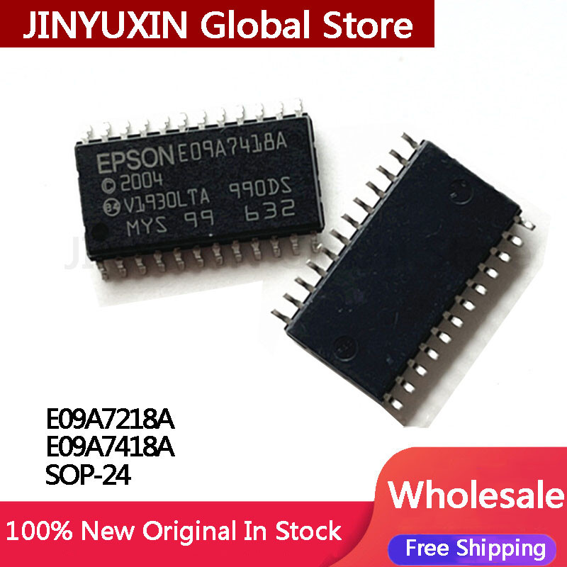 5 ชิ้น EPSON E09A7218A E09A7418A SOP-24 ชิป IC ในสต็อกขายส่ง