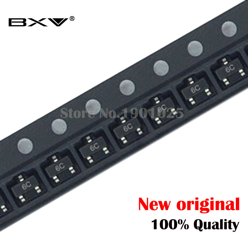100PCS BC817-40 SOT-23 BC817 SOT 6C SMD ใหม่และต้นฉบับ