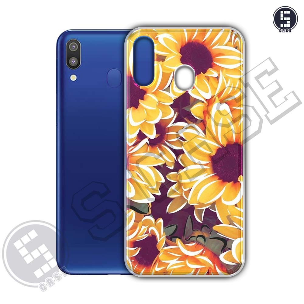 เคสสําหรับ Samsung A20, A30, M20 หลายรุ่น SLC09 Flower Art