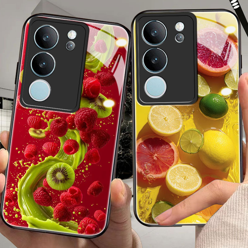 Furit Casing for vivo v29/e,v30/e,v40/v50/lite,v11i,v15,v17,v19,v20/se,v21/e,v23/e,v25/e,v25/e,v2,i,