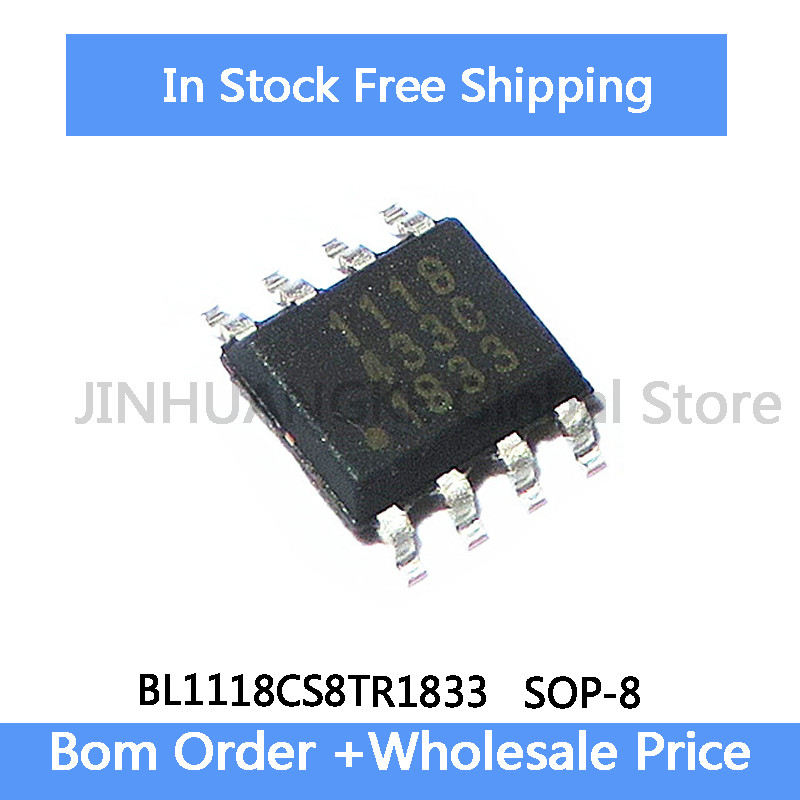 20 ชิ้น BL1118CS8TR1833 BL1118CS8TR BL1118 1118 SOP-8 ชิป IC ขายส่ง