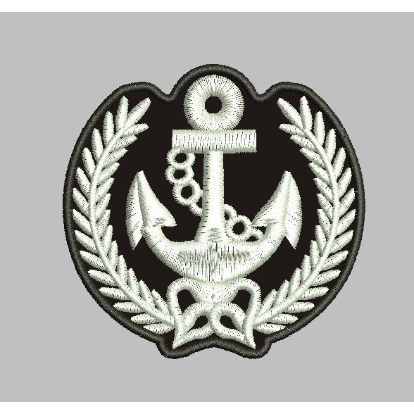 HD-R10 PATCH โลโก้ ANCHOR EMBROIDERY อุปกรณ์เสริม BET/EMBLEM