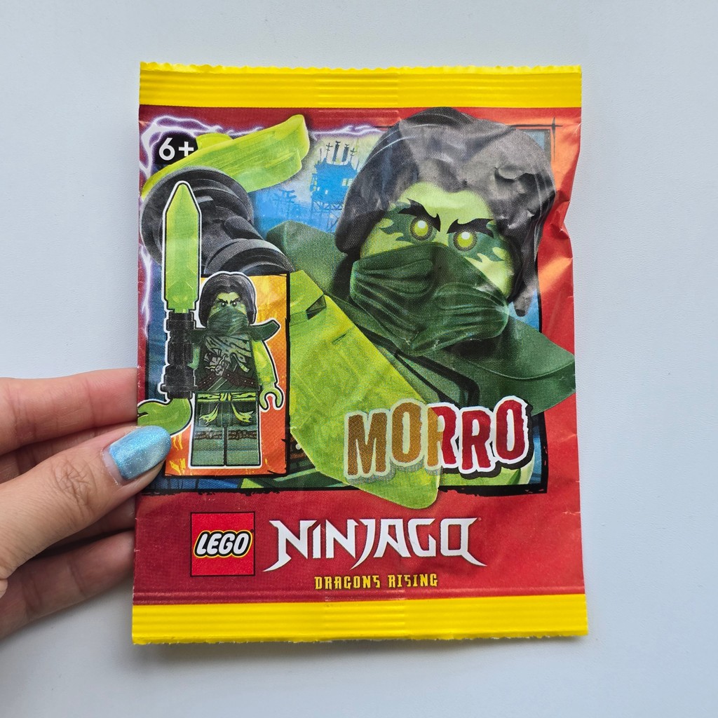 Ploybrick |instock| Morro Dragons Rising Season 3 paper bag | Authentic 100% Ninjago