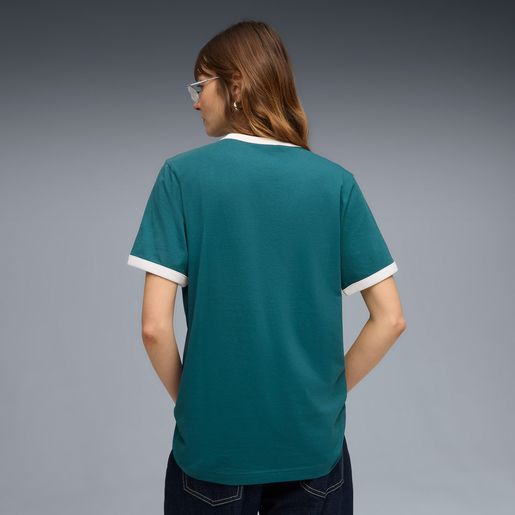 PUMA Prime/Select เสื้อยืดริงเงอร์ FUTURE.PUMA.ARCHIVE ยูนิเซ็กส์ สีเขียว - 63536841 — صورة 4