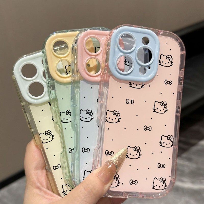 เคสแมวผีเสื้อสีสันสดใส Samsung A36 A16 A06 A07 A17 A56 5G A05 A55 A54 A13 4G A26 A32 A52 A24 A33 A53