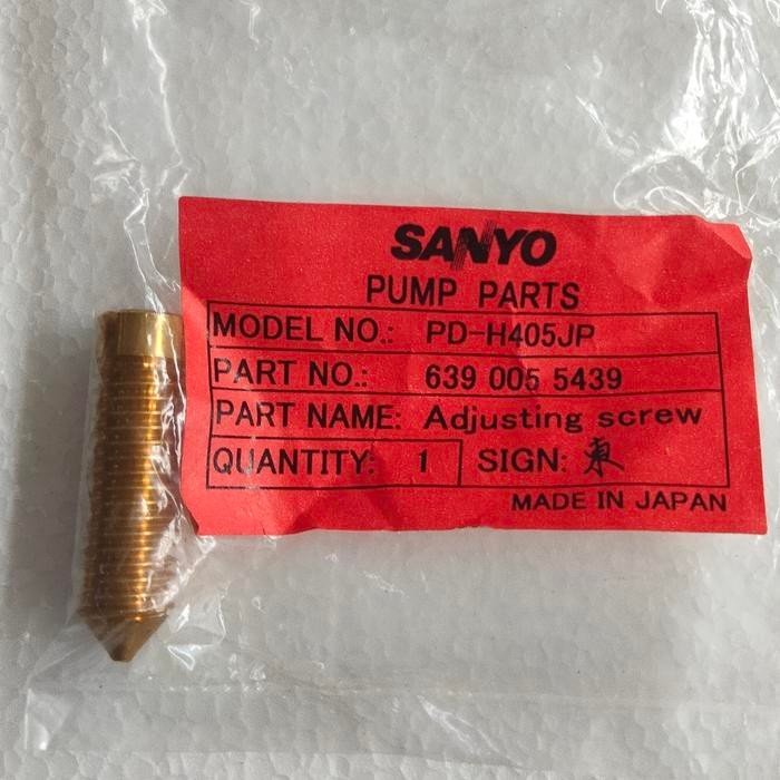 SANYO WATER PUMP BRASS ADJUSTABLE SCREW TYPE PD-H255F/PD-H405/605JP