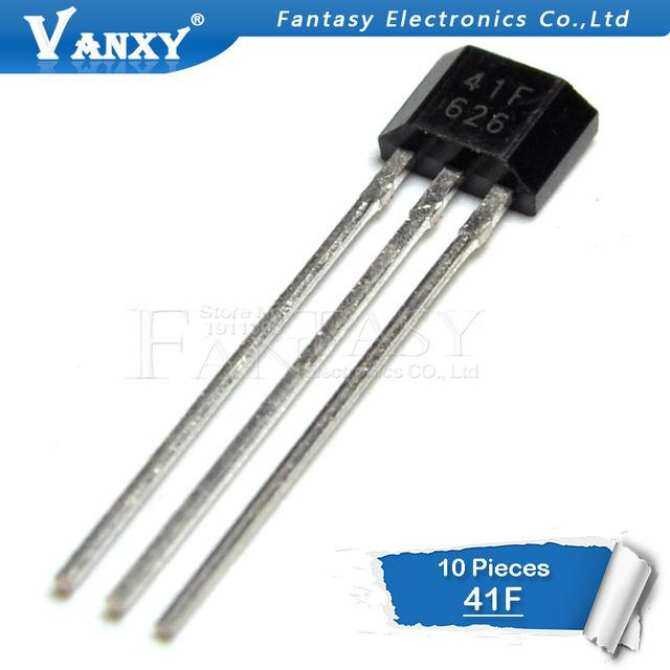 10pcs 41F TO-92S 0H41 SH41 SS41F TO-92 S41 Bipolar Hall องค์ประกอบเซ็นเซอร์มอเตอร์รถยนต์ไฟฟ้ามอเตอร์