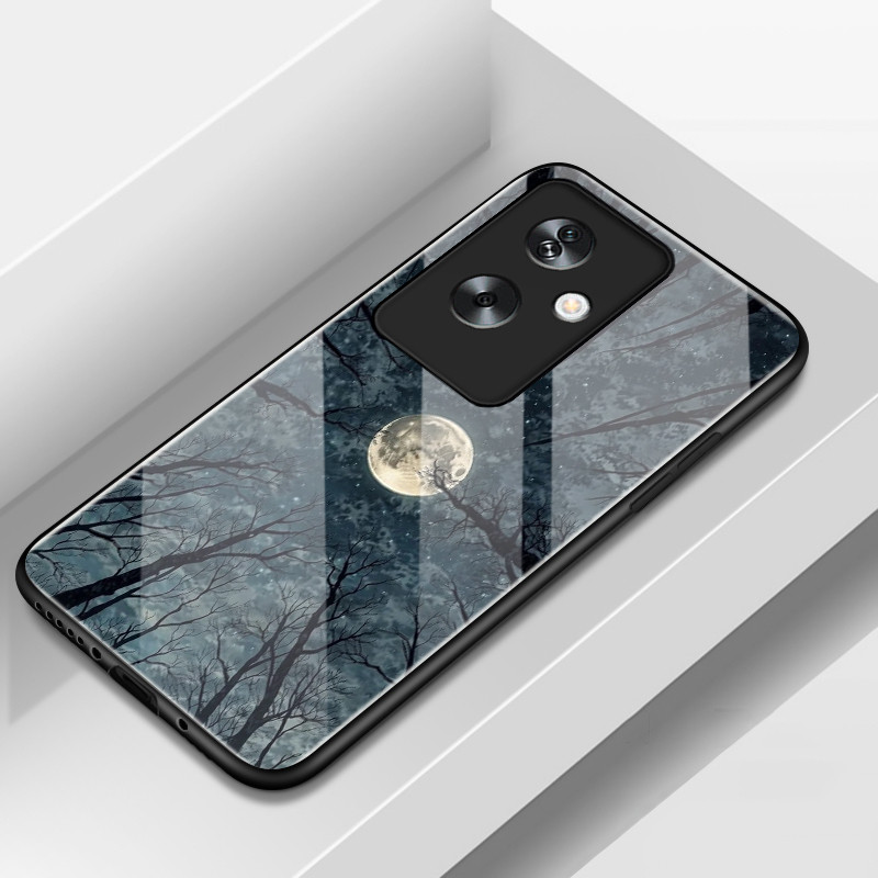 เคสสำหรับ OPPO A79 5G A2 5G เคสโทรศัพท์วิวสวยเปลือกแก้วกันกระแทก – โปรปัง