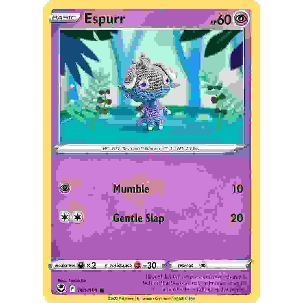 การ์ดโปเกมอน Espurr - 081/195 - ทั่วไป