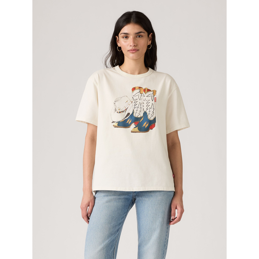 เสื้อยึดผู้หญิง Levi's® Women's Graphic Tabor T-Shirt