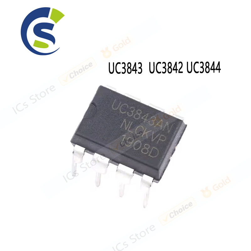 10PCS IC ใหม่ UC3842AN UC3843AN UC3844AN UC3842BN UC3843BN UC3844BN DIP-8 UC3842 UC3843 UC3844