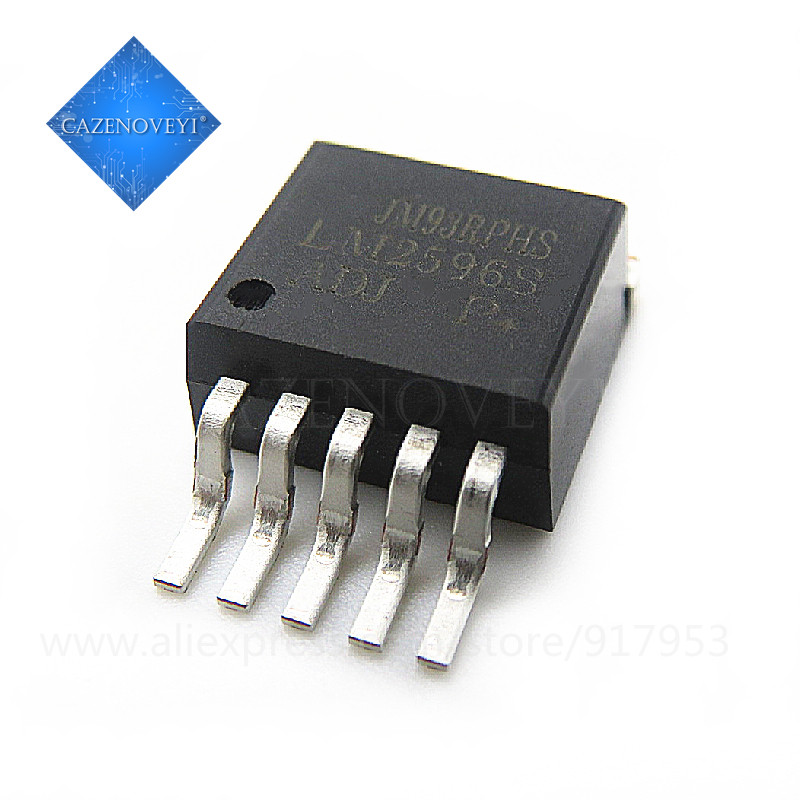 ยี่ห้อใหม่ 5 ชิ้น/ล็อต LM2596S-ADJ LM2596S-5.0 LM2596S-3.3 LM2596HVS-ADJ LM2596HVS-5.0 LM2596S-12 LM