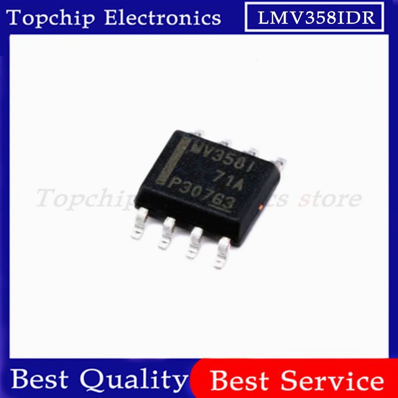 ยี่ห้อใหม่ 10 ชิ้น LMV358IDR LMV358 LM358IDR MV358I SOP-8 LMV324IDR TL084IDR TL074IDR TL494IDR LM324