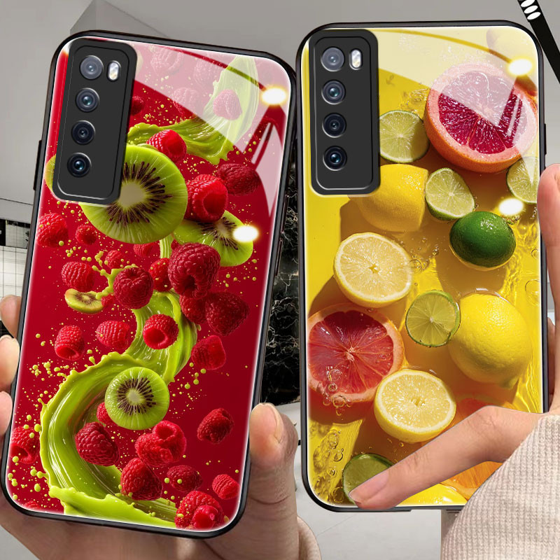 Furit Casing สําหรับ huawei nova 7/se/i,2/i/lite,3/i,4/e,5/t,6,8/i,9/se,10/se,11,y61,y70,y90,mate 9,